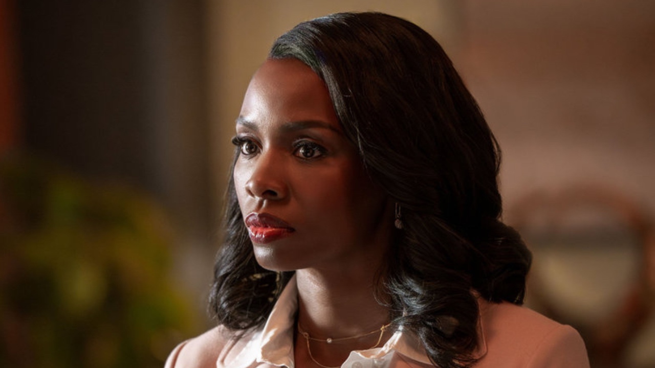 Tamberla Perry as Dr. Carol Piece waiting on news in Brilliant Minds Season 2x02
