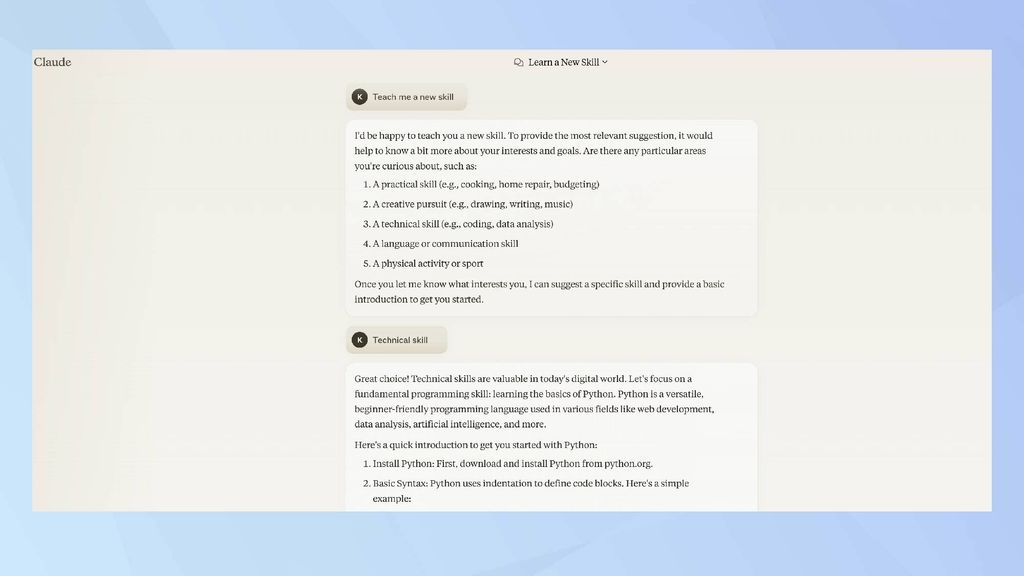How to use Claude | Tom's Guide