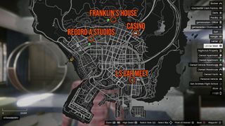 GTA Online media sticks locations map