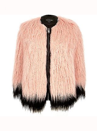 River Island Faux Fur Coat, £90