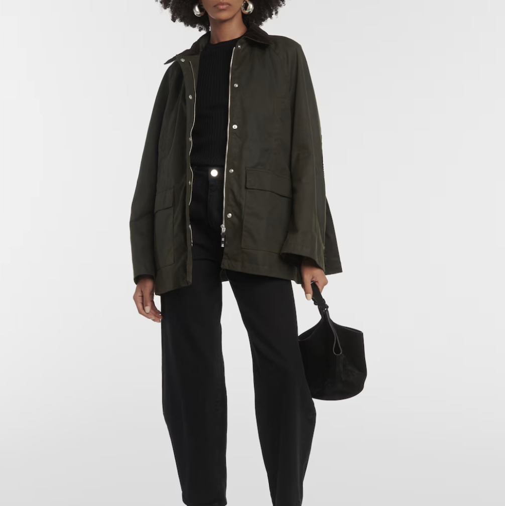 TOTEME, Country Coated Cotton Jacket