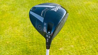The stunning PXG 0311 XF Gen6 Driver held aloft on the golf course