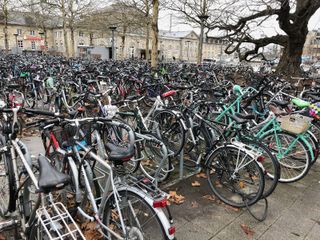 Bicycles No.1, Göttingen, 2019, by Juergen Teller