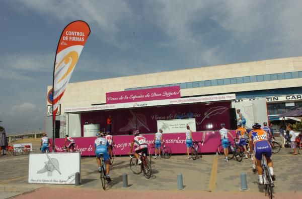 High temperatures were the order of the day once again at the Vuelta.