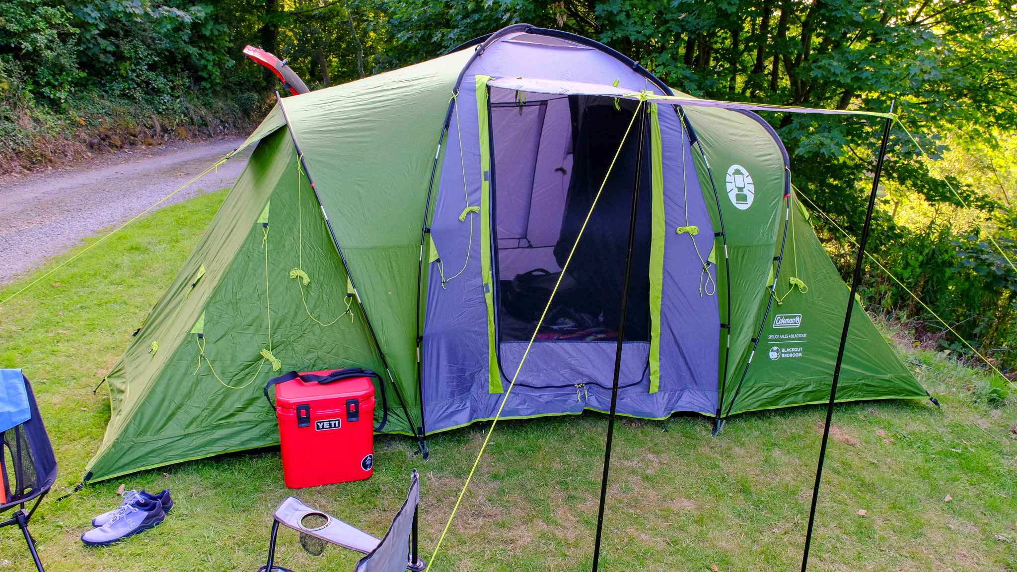 Coleman Spruce Falls 4 BlackOut Tent review