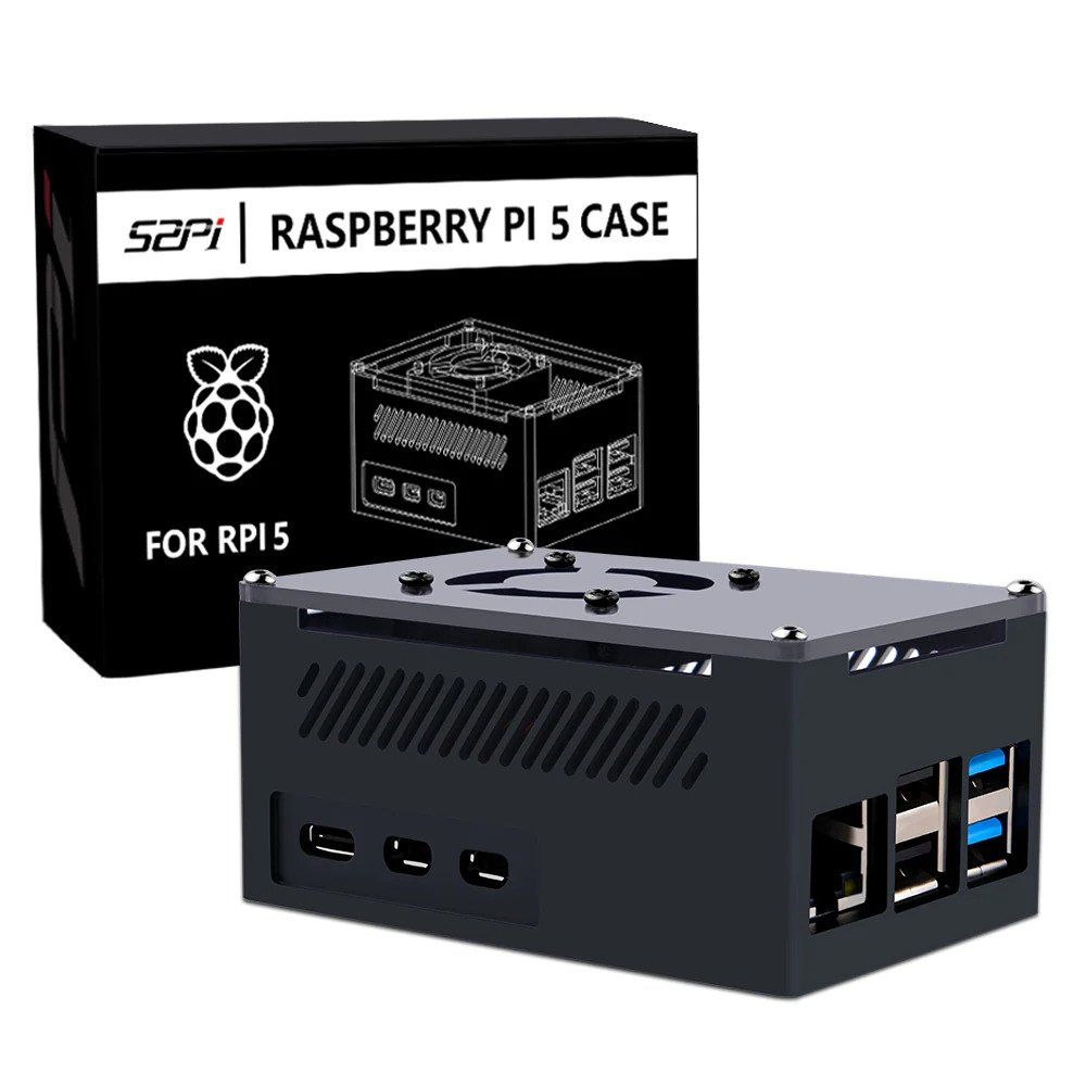 52Pi's Raspberry Pi 5 Cases