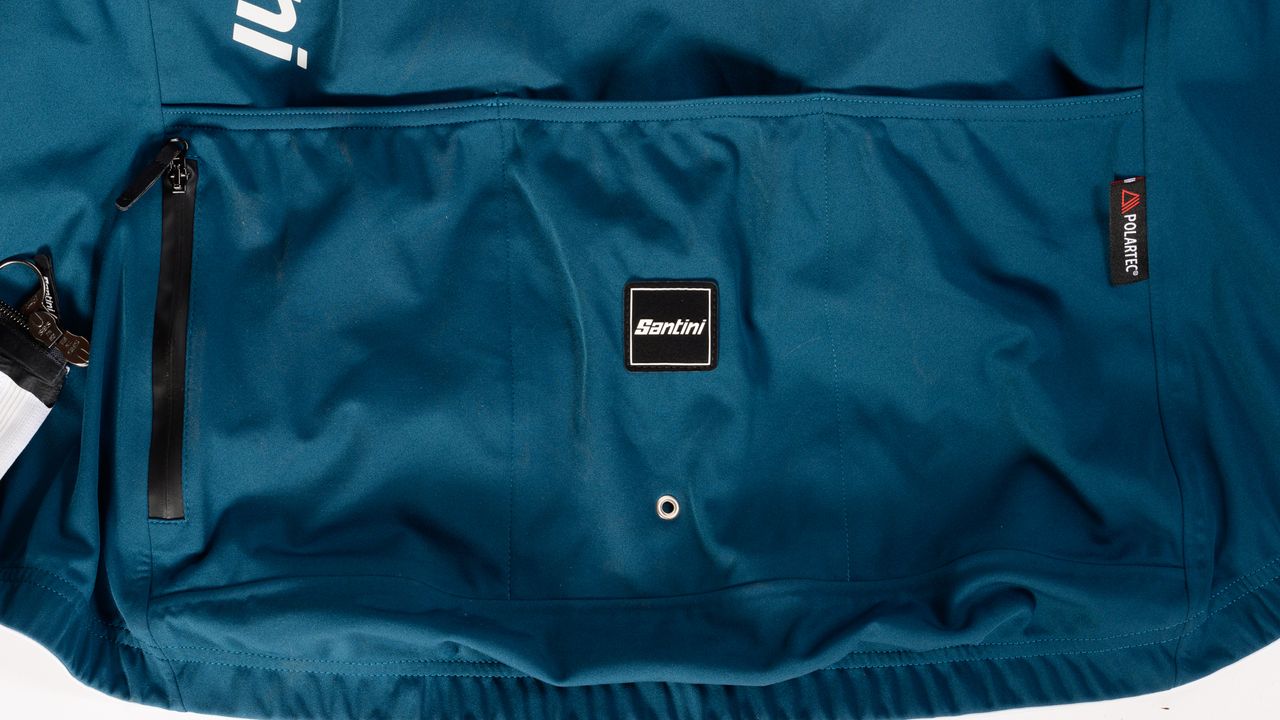 Santini Adapt short sleeve jacket rear pockets