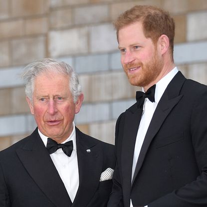 King Charles and Prince Harry wear tuxedos amid rumors of a reunion