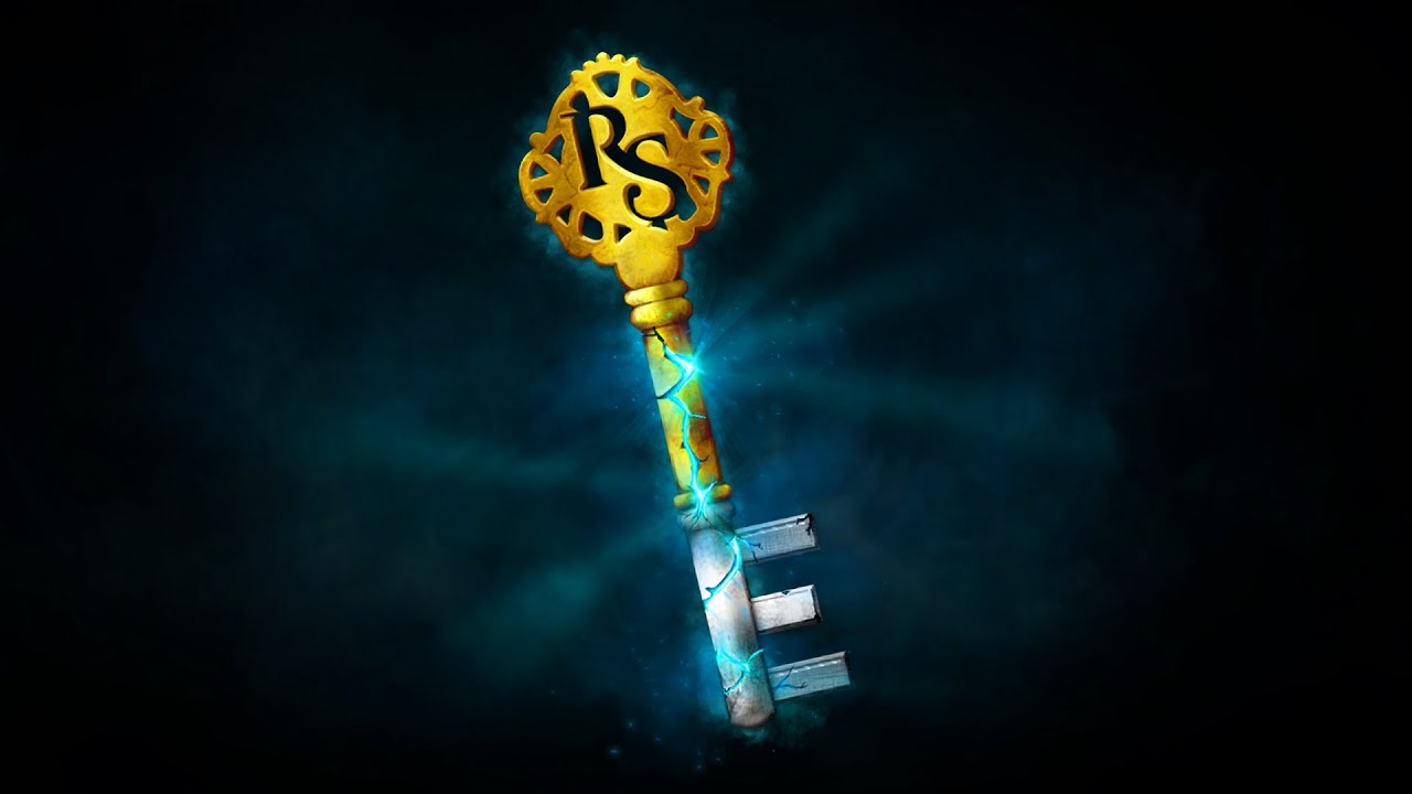 RuneScape MTX key bearing the RS logo