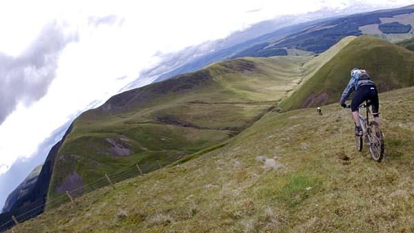 There is plenty of scenery to distract riders in the TransWales.