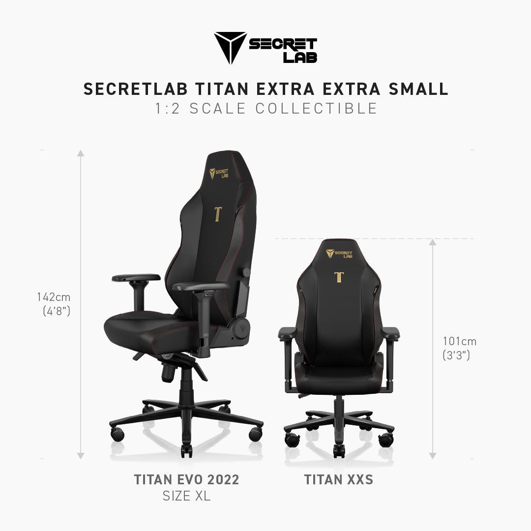 Secretlab Titan XXS vs XL