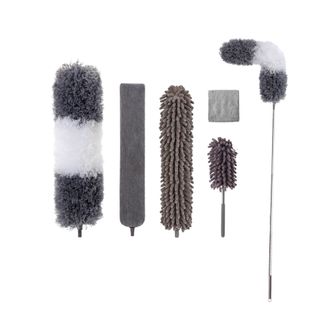 A grey 6-in-1 dusting kit