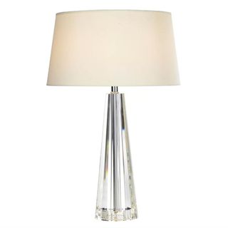 Lila Table Lamp with neutral shade