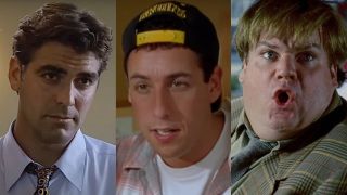 George Clooney stars in ER, Adam Sandler stars in Billy Madison and Chris Farley stars in Tommy Boy.