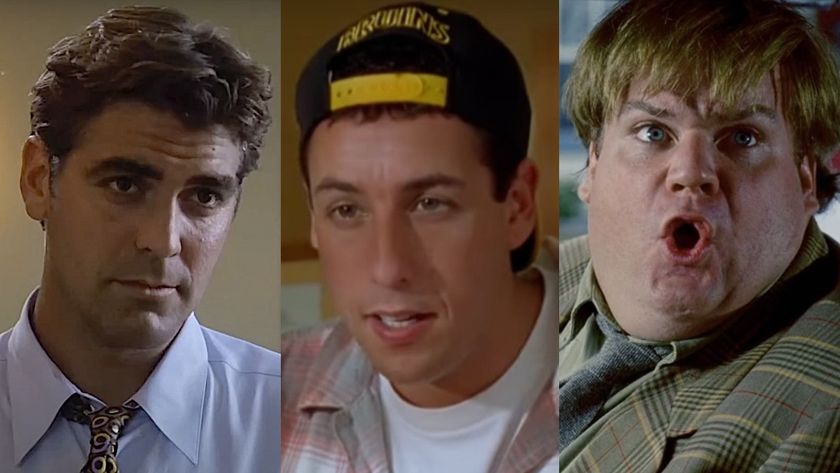 George Clooney stars in ER, Adam Sandler stars in Billy Madison and Chris Farley stars in Tommy Boy.