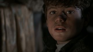 Mikey sees One-Eyed Willy in The Goonies