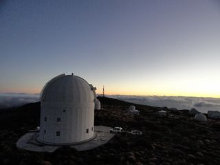 The European Space Agency's Optical Ground Station on the volcanic island of Tenerife., Spain, is used for quantum communication and teleportation experiments, as well as for laser communication with satellites, space debris tracking and asteroid searches.