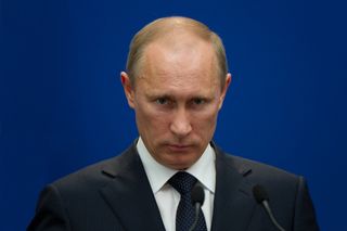 Putin looking villianish