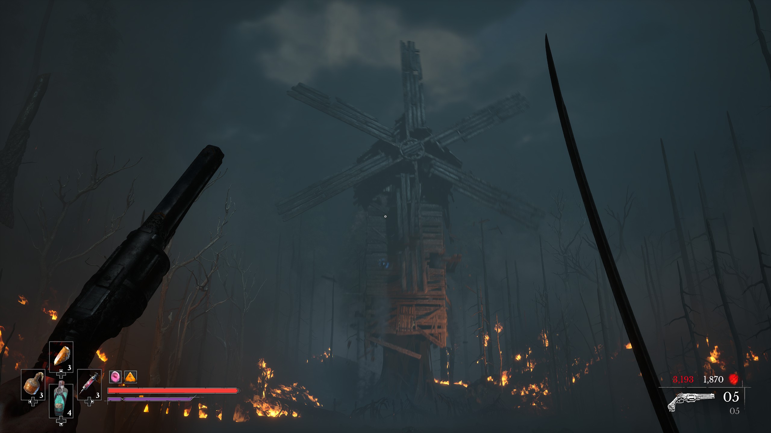 A screenshot of a windmill from Valor Mortis