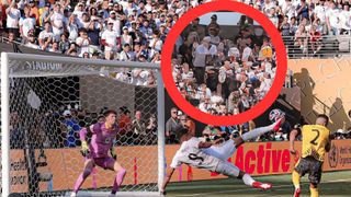 Kylian Mbappé Instagram post with edited fans