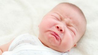 During the first weeks of life, infants produce little sweat and no teardrops.