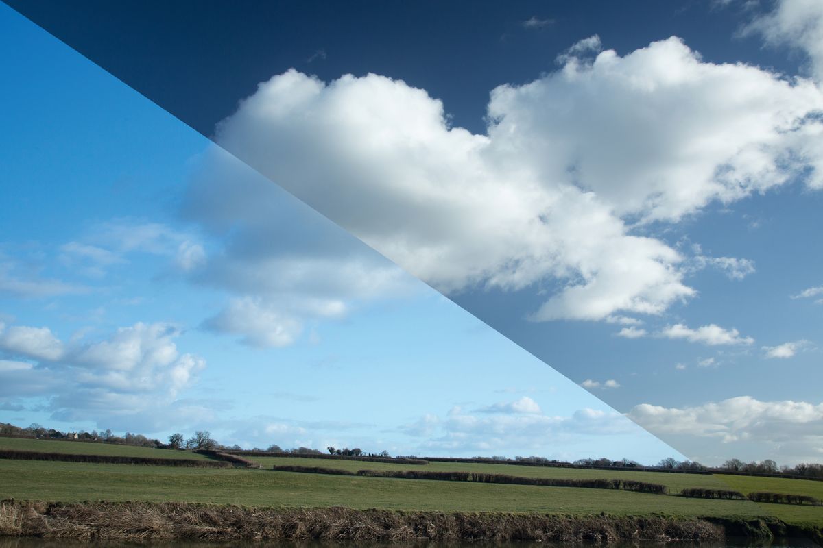 Use a polarizing filter to get stunning skies in your landscape