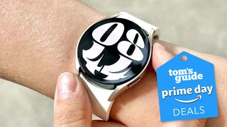 Samsung Galaxy Watch 6 with a Tom&#039;s Guide Prime Day deal badge