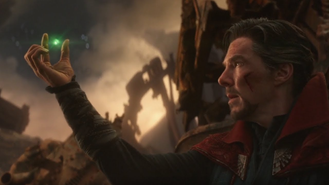 Doctor Strange entrega la Gema del Tiempo en Infinity War