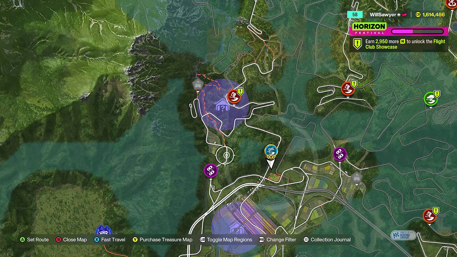Forza Horizon 6 barn find circles on map