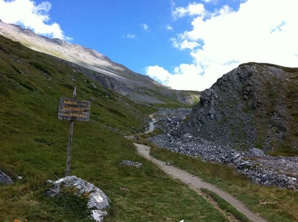 Rad mountain biking in Livigno, Italy.