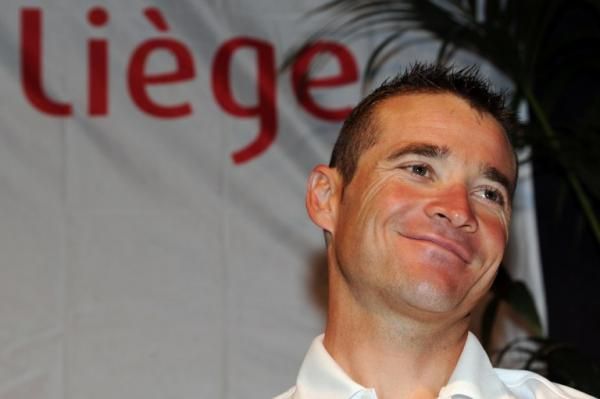 Thomas Voeckler at Team Europcar's pre-Tour de France press conference