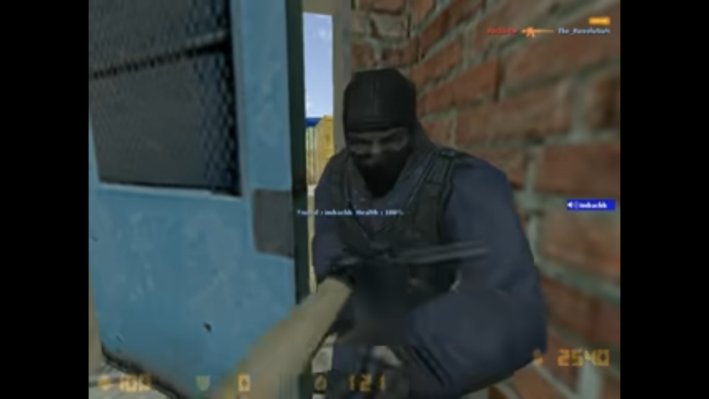 CounterStrike's famous Door Stuck video has been hijacked by copyright