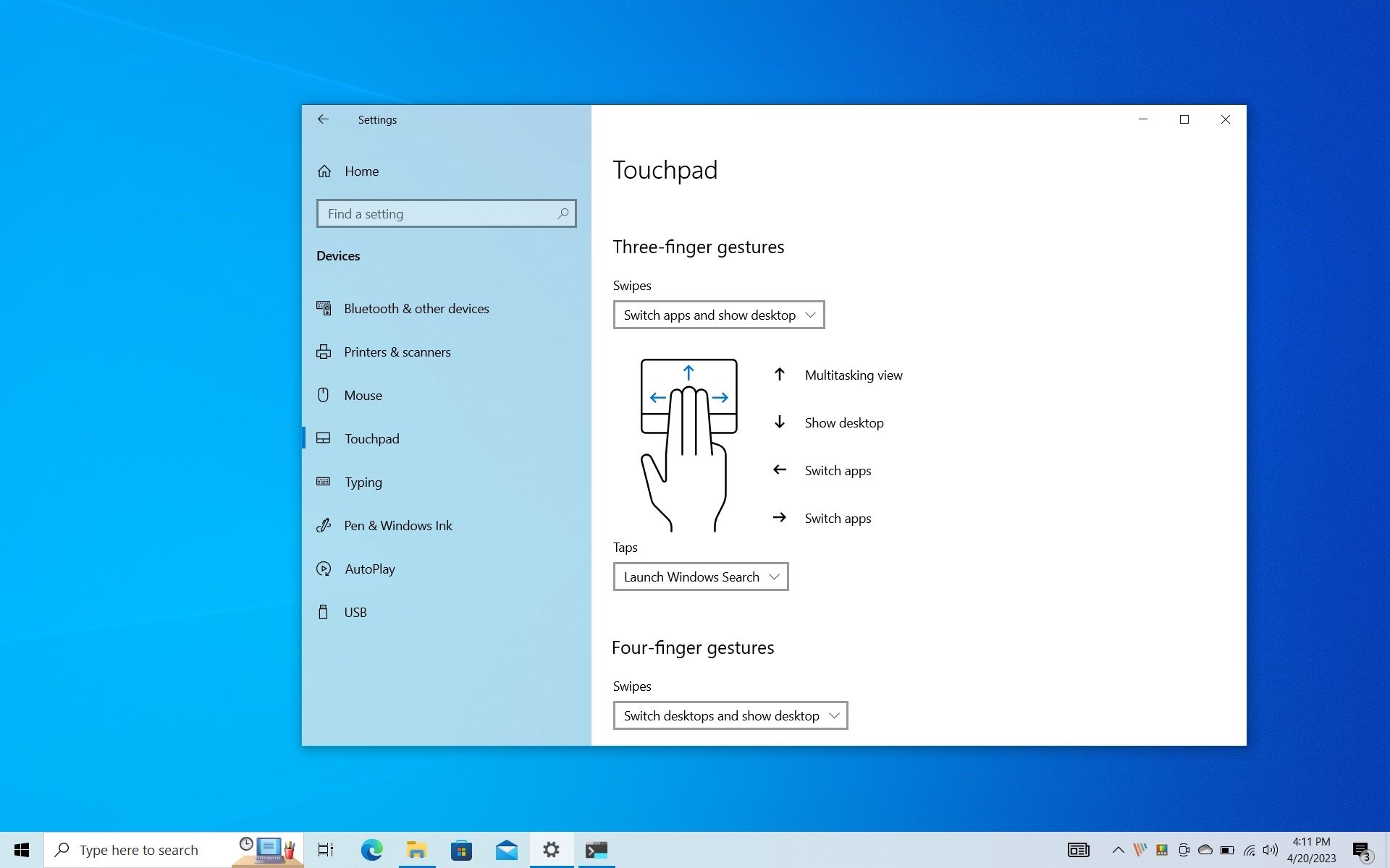 How To Customize 'Precision Touchpad' Settings On Windows 10 | Windows ...