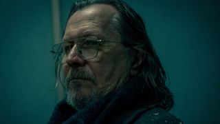 Gary Oldman looks stoic in Slow Horses season 4