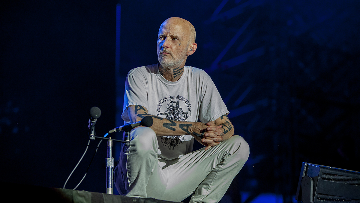 SEVILLE, SPAIN - JULY 07: Moby performs in concert at Iconica Santalucia Sevilla Fest on July 07, 2026 in Seville, Spain. (Photo by Bianca de Vilar/Getty Images)