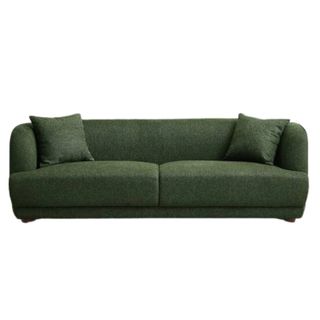 A linen couch