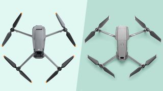 The DJI Mavic 3 and Mavic 2 Pro drones