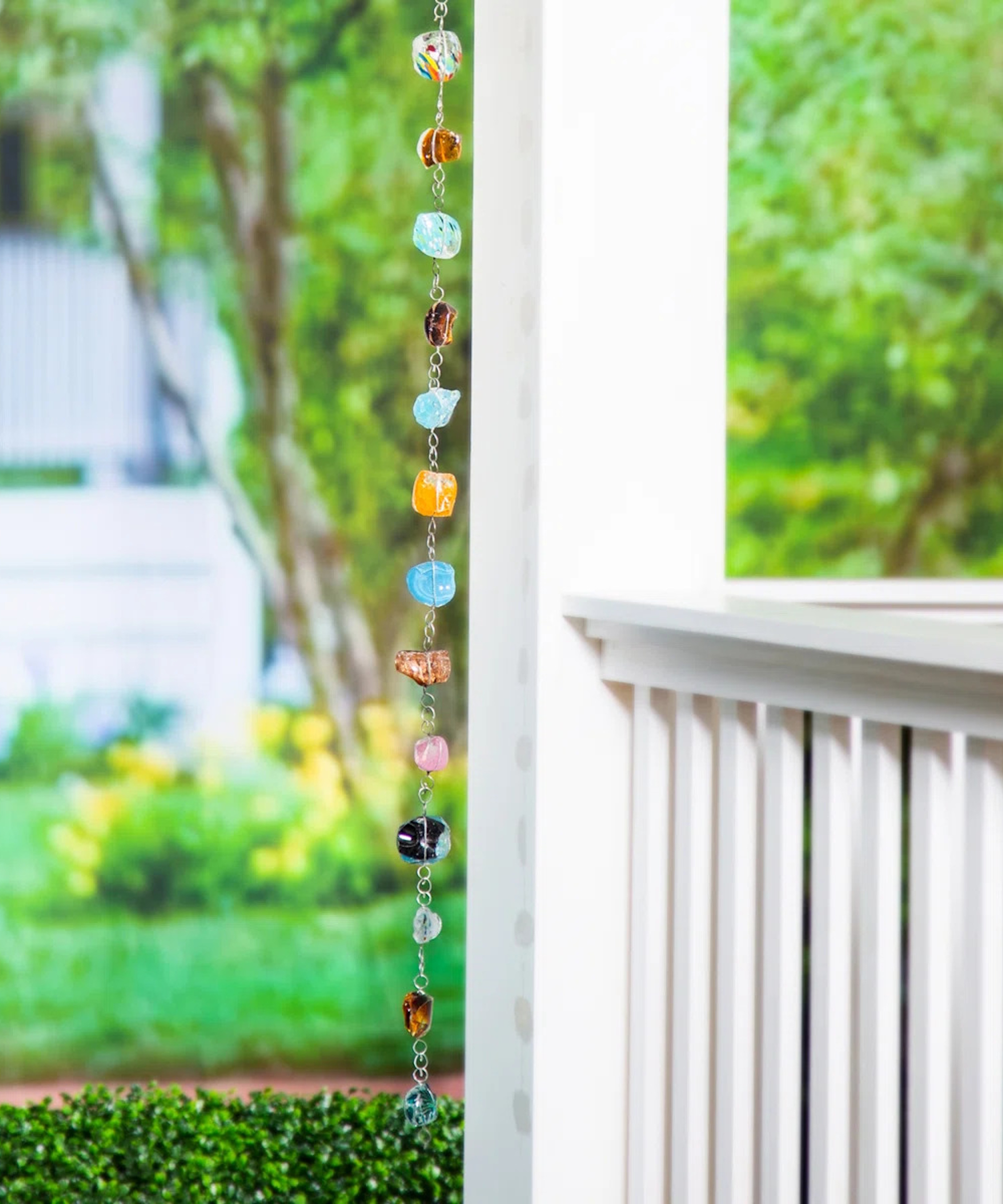 Wayfair glass rock rain chain