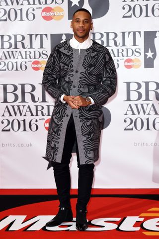 Reggie Yates At The Brit Awards 2016