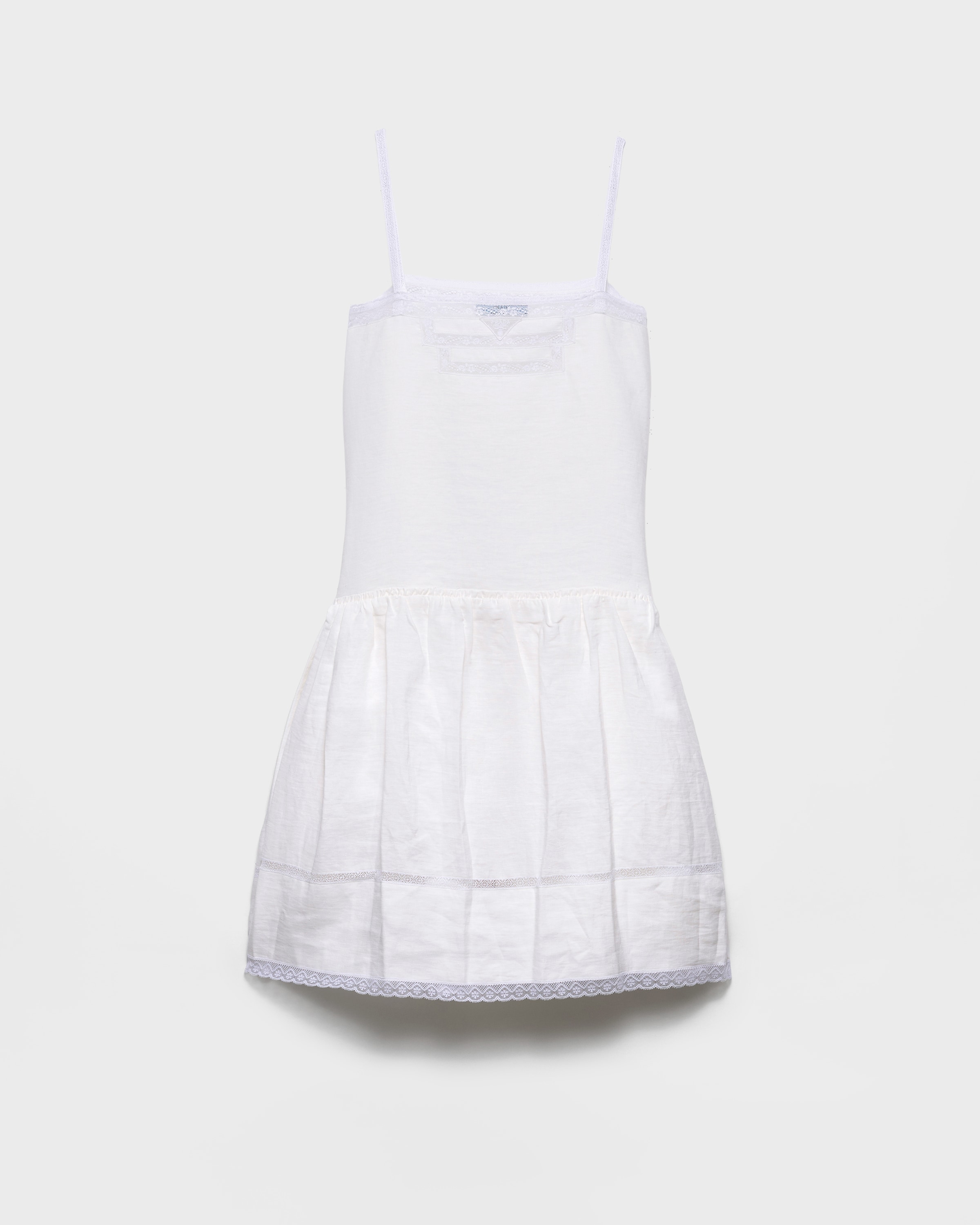 embroidered linen dress