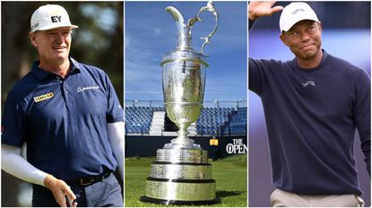 The past Open champions not playing at Portrush include Tiger Woods and Ernie Els