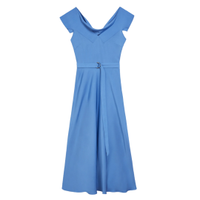 Noemi V-Neck Bias Cut Midi Dress, was £225 now £112 | Ted Baker