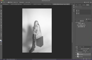 how to smooth a background in Photoshop