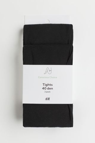 2-Pack 40 Denier Tights