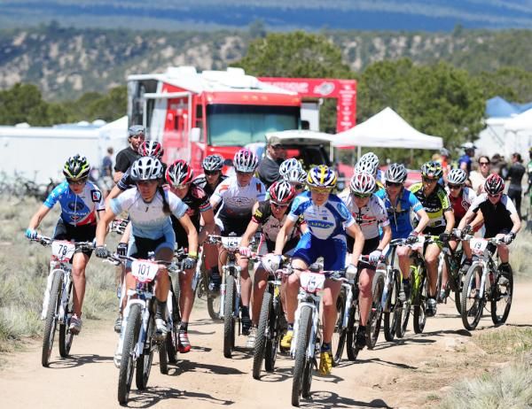 Womens start led out by Georgia Gould and Kelli Emmett.