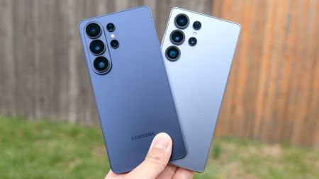 Galaxy S26 Ultra vs Galaxy S25 Ultra held in the hand.