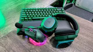 Image of the Razer Phantom Green Collection.