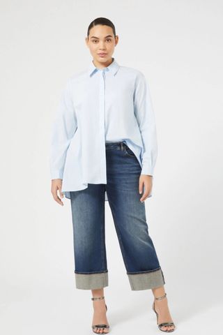 Marina Rinaldi Cotton Denim Jeans