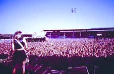 Courtney Love on Stage, Lollapalooza, summer 1995