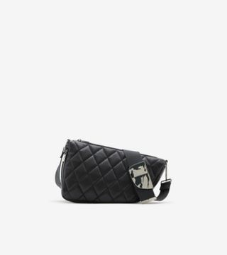 Medium Shield Messenger Bag in Slate - Women | Burberry® Official